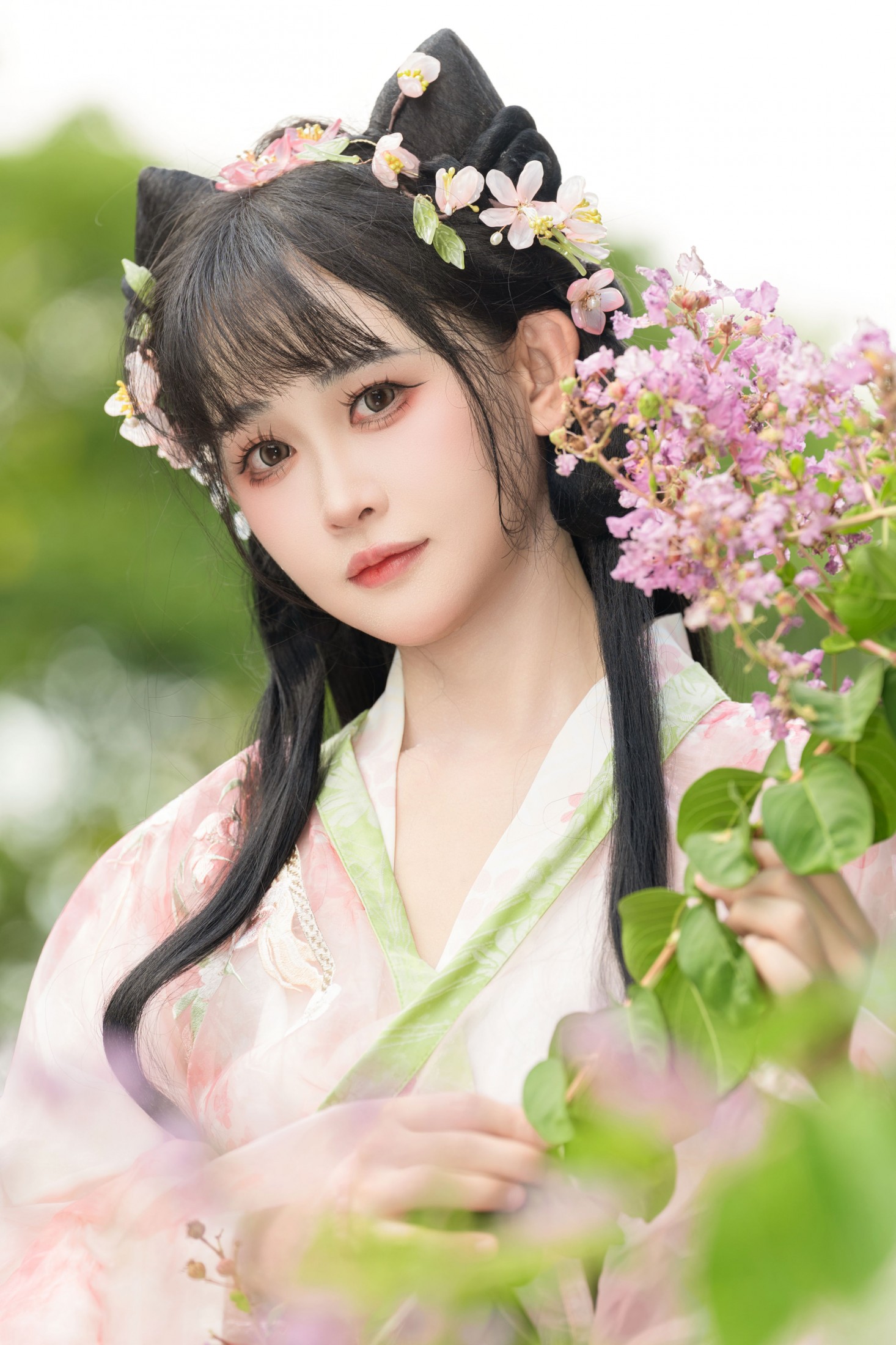 图片[4]-湫一只岁岁 – 《紫薇花开》[57P]-COS写真在线网