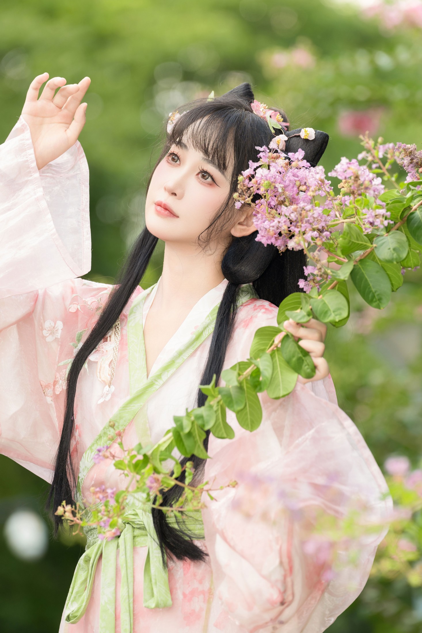 图片[3]-湫一只岁岁 – 《紫薇花开》[57P]-COS写真在线网