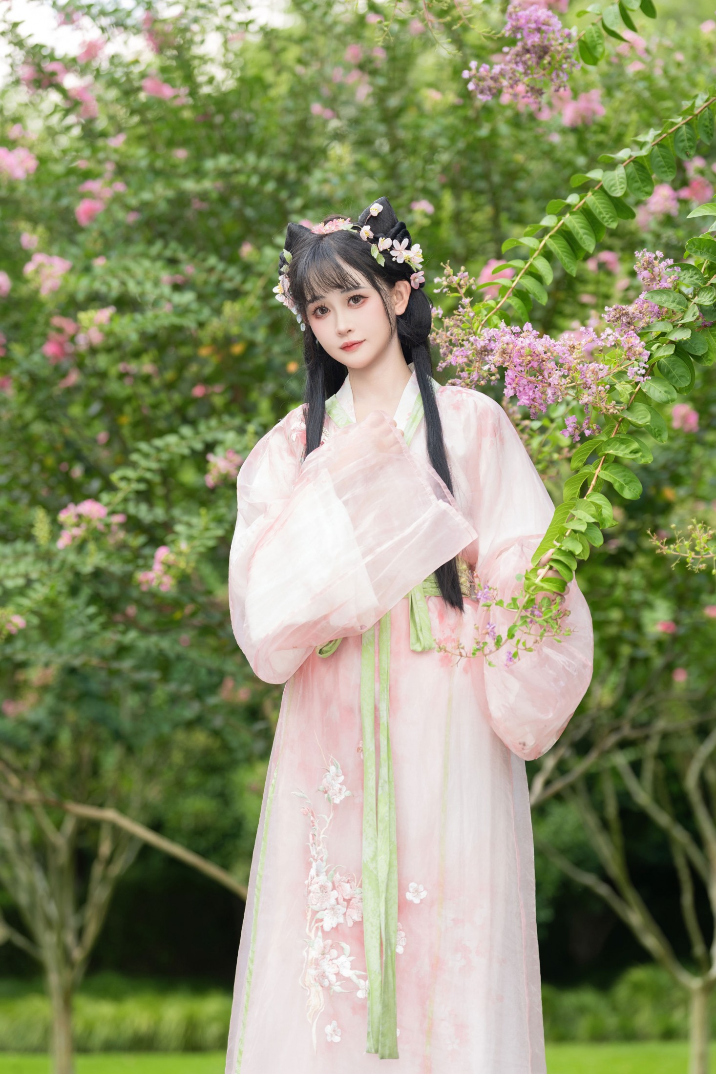湫一只岁岁 – 《紫薇花开》[57P]-COS写真在线网