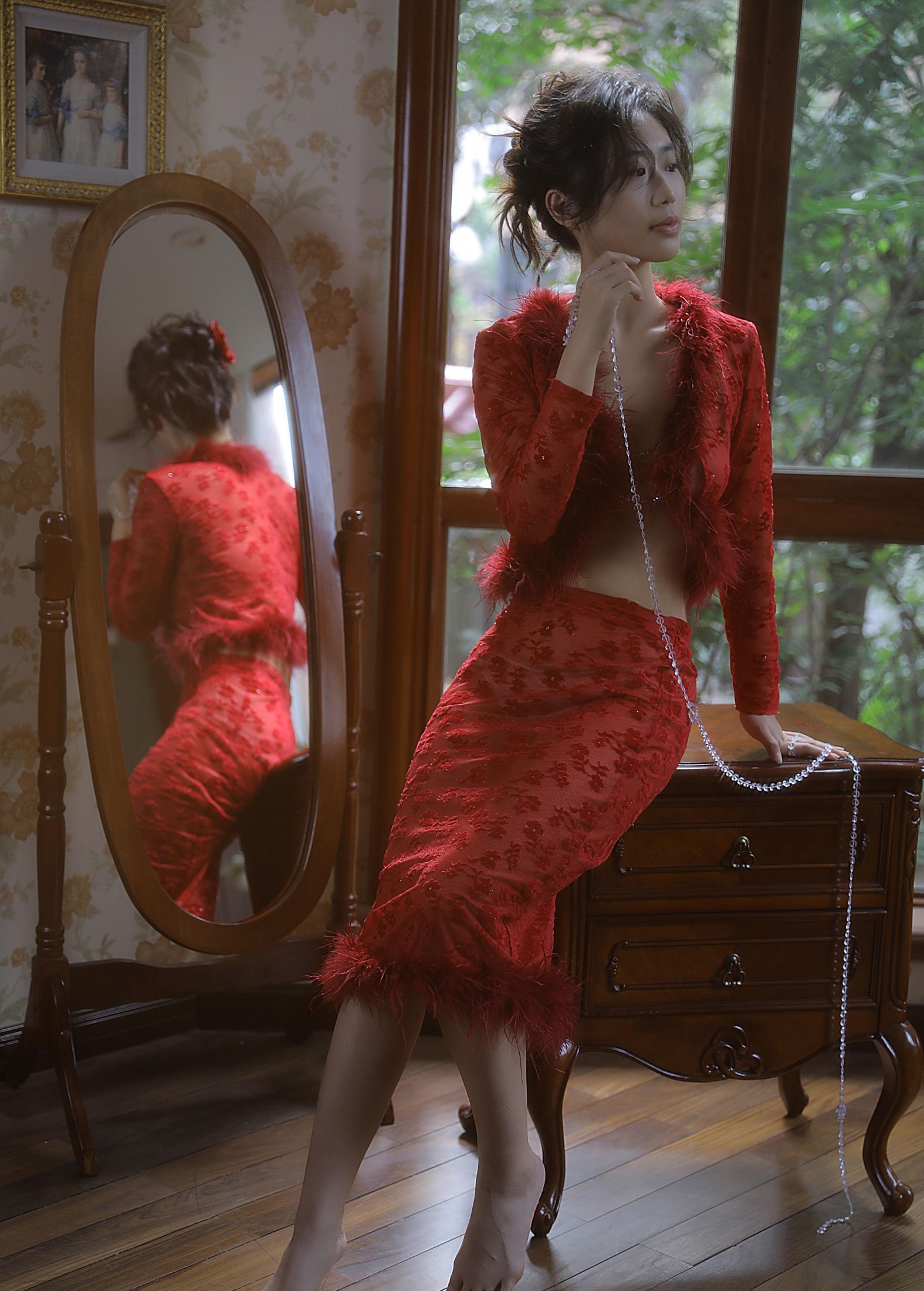 图片[2]-巧克力盒大画家 – 《玫瑰不语》[15P]-COS写真在线网