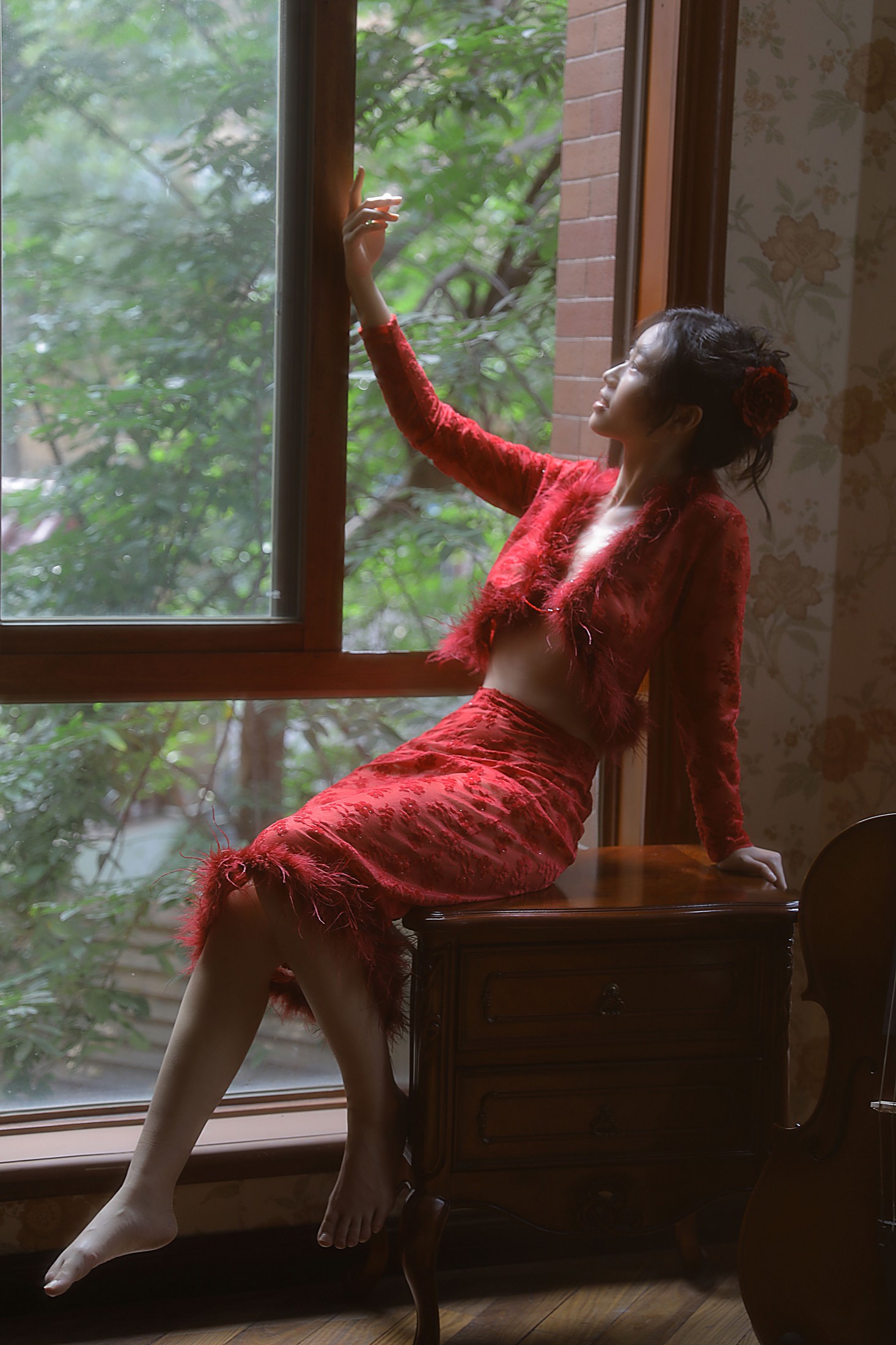 图片[5]-巧克力盒大画家 – 《玫瑰不语》[15P]-COS写真在线网