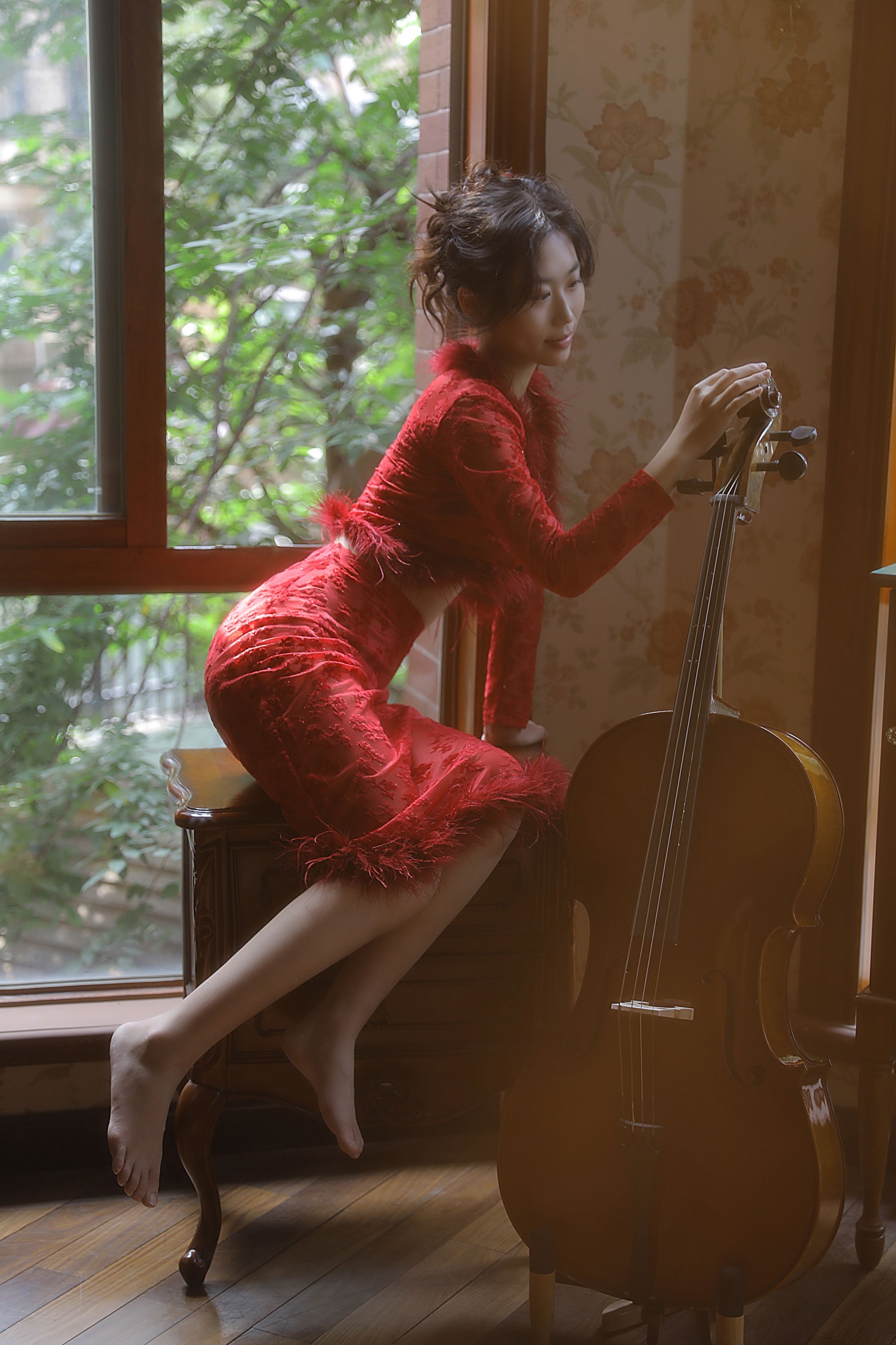 图片[4]-巧克力盒大画家 – 《玫瑰不语》[15P]-COS写真在线网