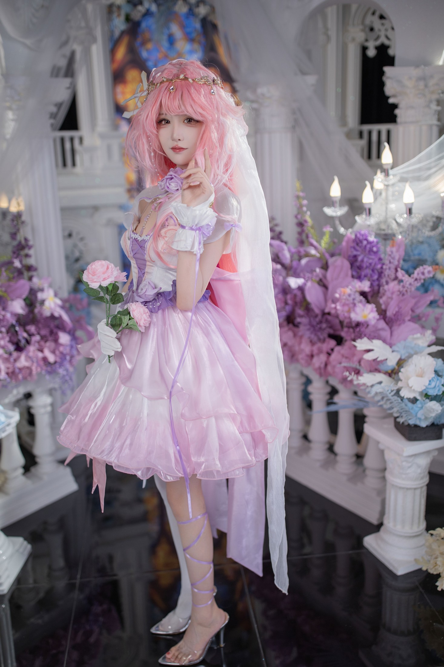 图片[3]-孟程程 – 《COS爱莉希雅》[26P]-COS写真在线网