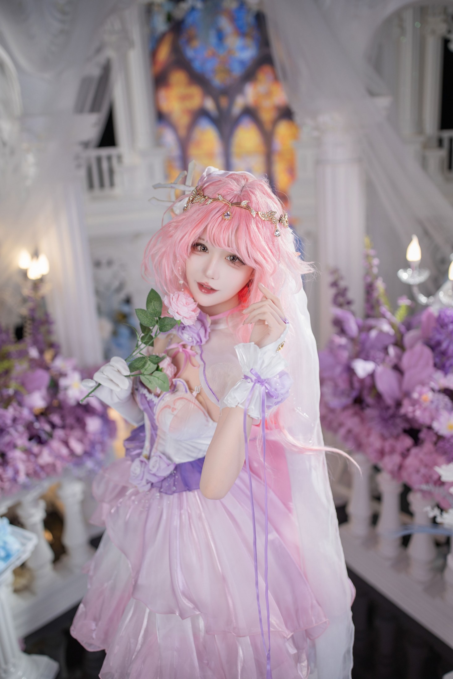 图片[4]-孟程程 – 《COS爱莉希雅》[26P]-COS写真在线网