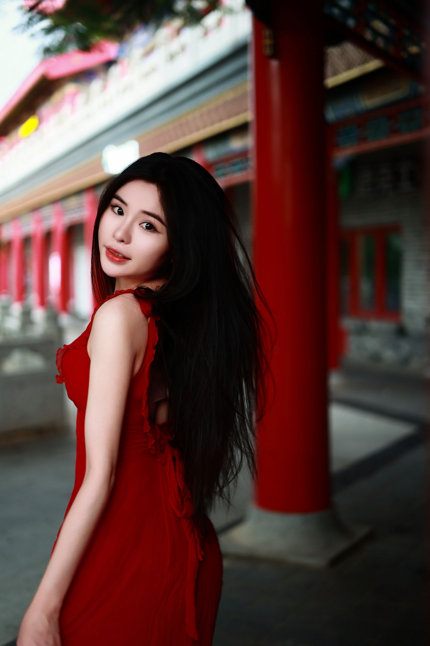 caicai – 《傍晚的红色》[11P]-COS写真在线网