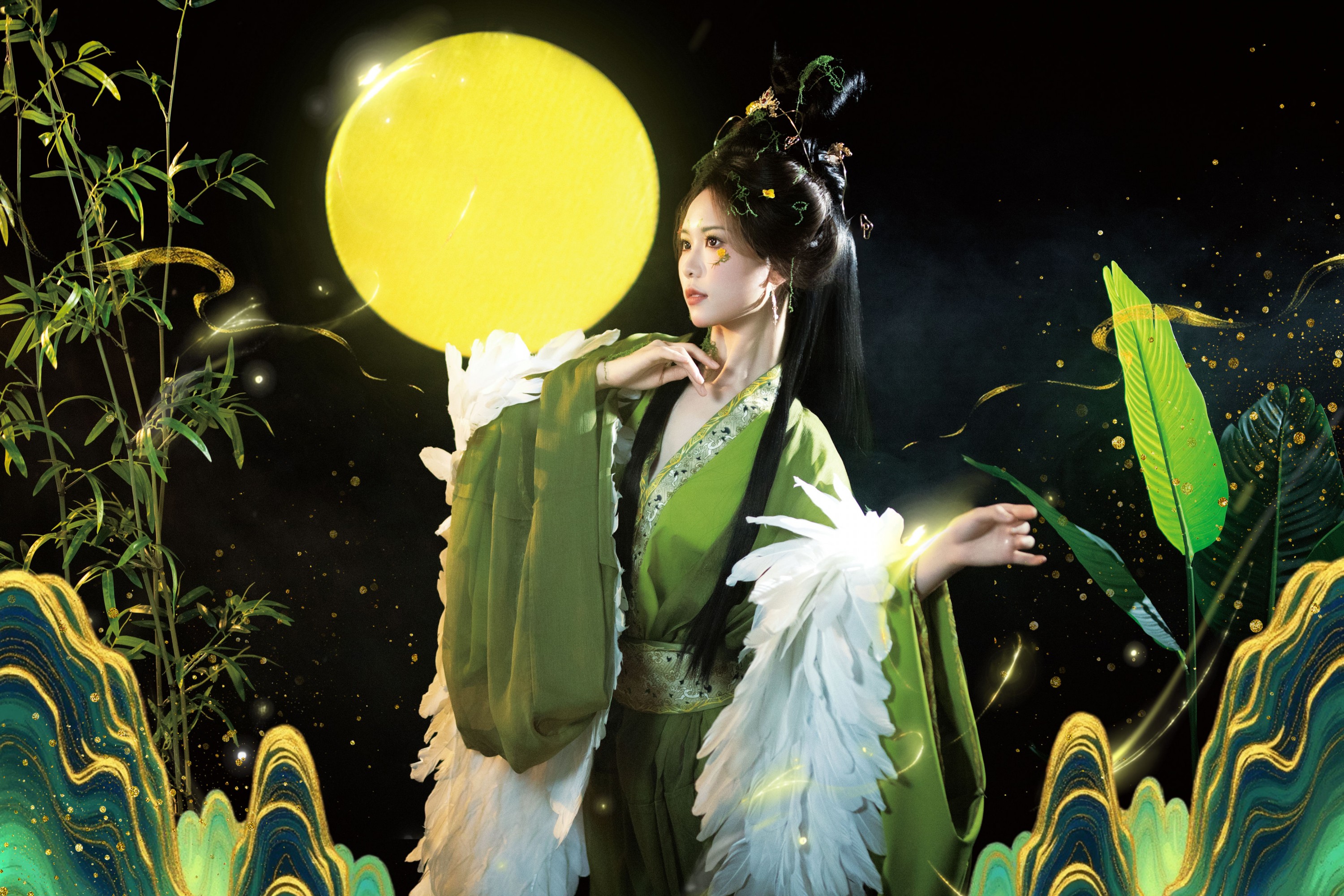 憨憨婷… – 《山鬼》[14P]-COS写真在线网