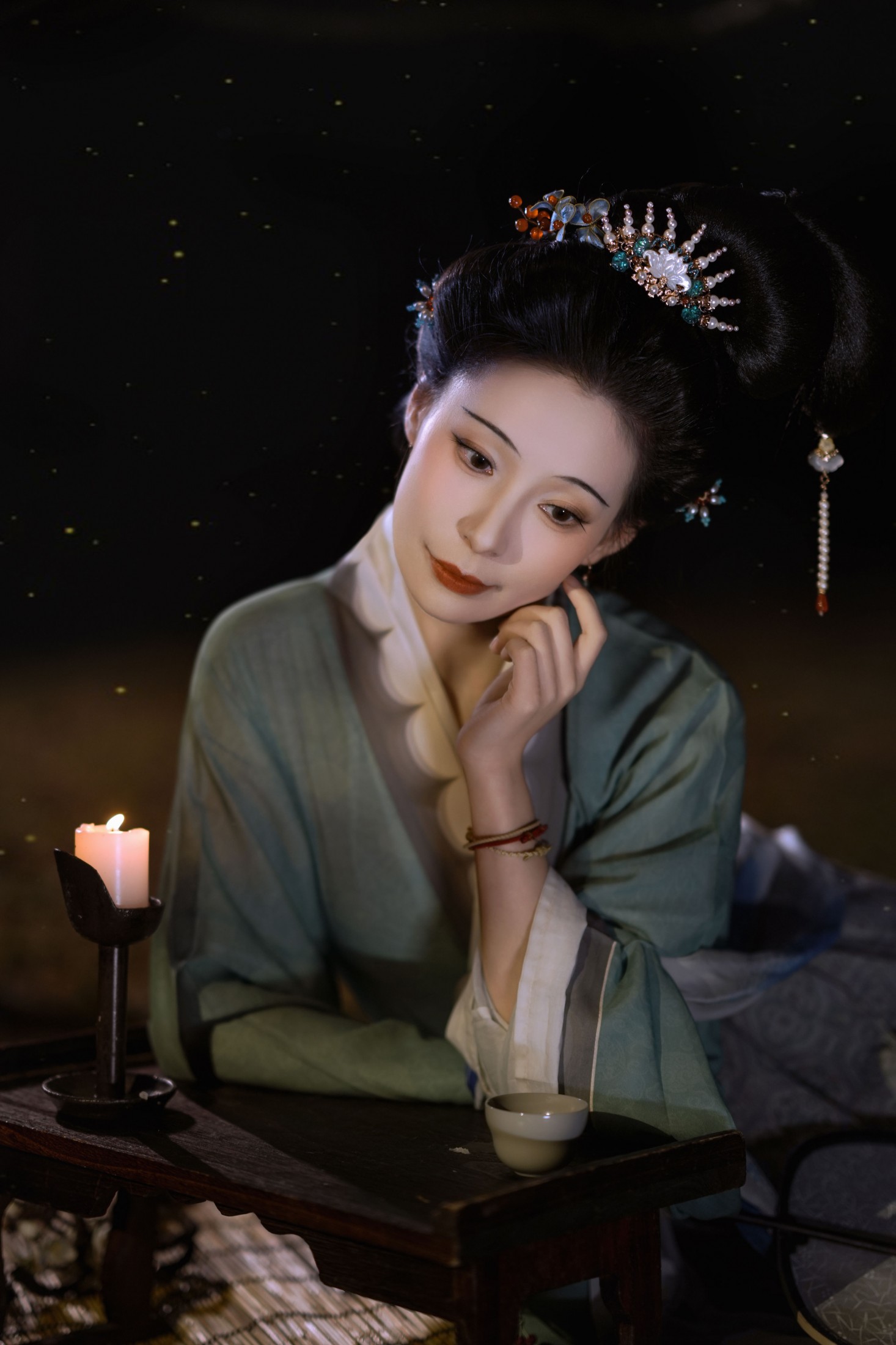 图片[3]-弥璎呀 – 《待月西厢下，疑是故人来》[13P]-COS写真在线网