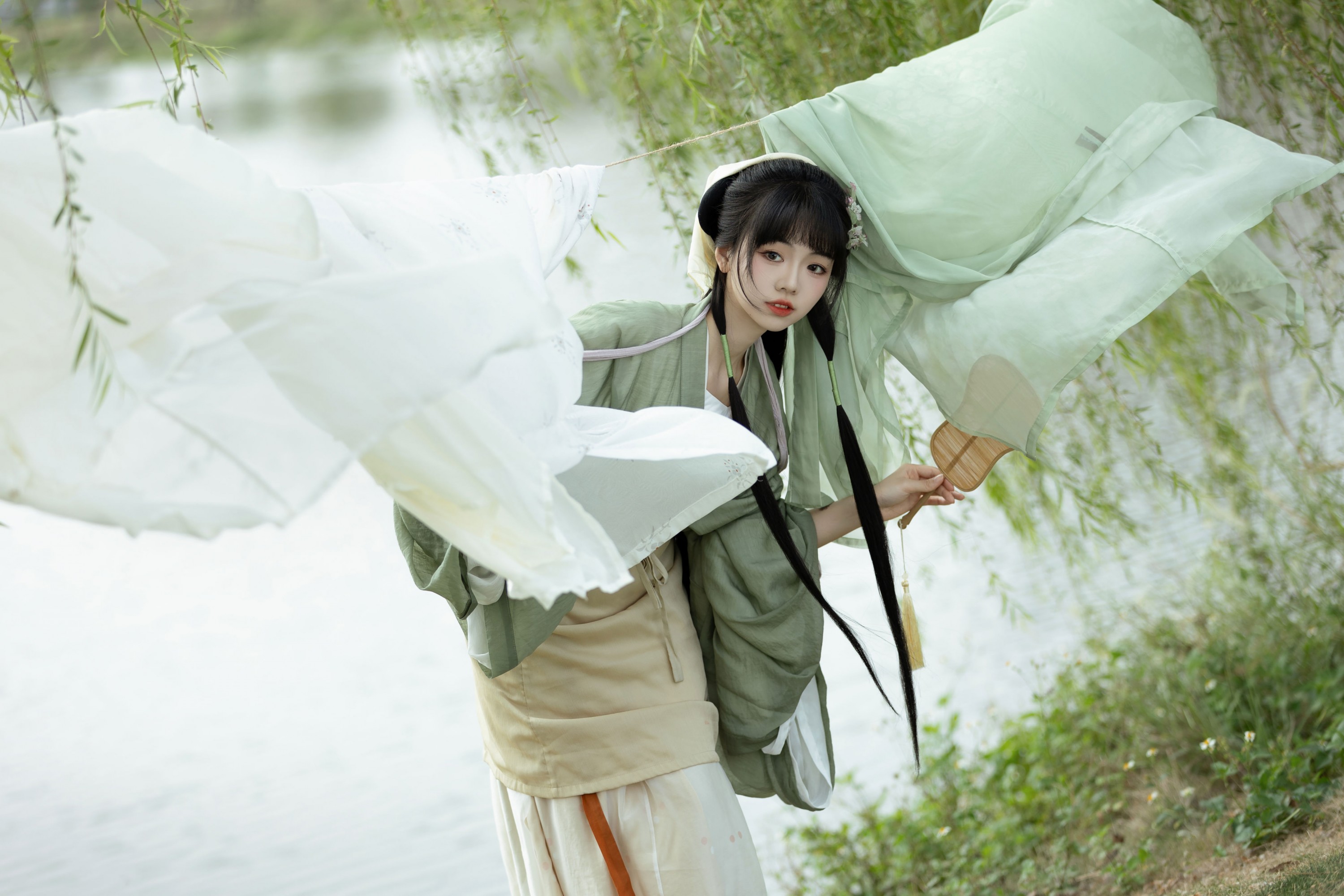 图片[3]-是只琳 – 《一溪新绿》[14P]-COS写真在线网