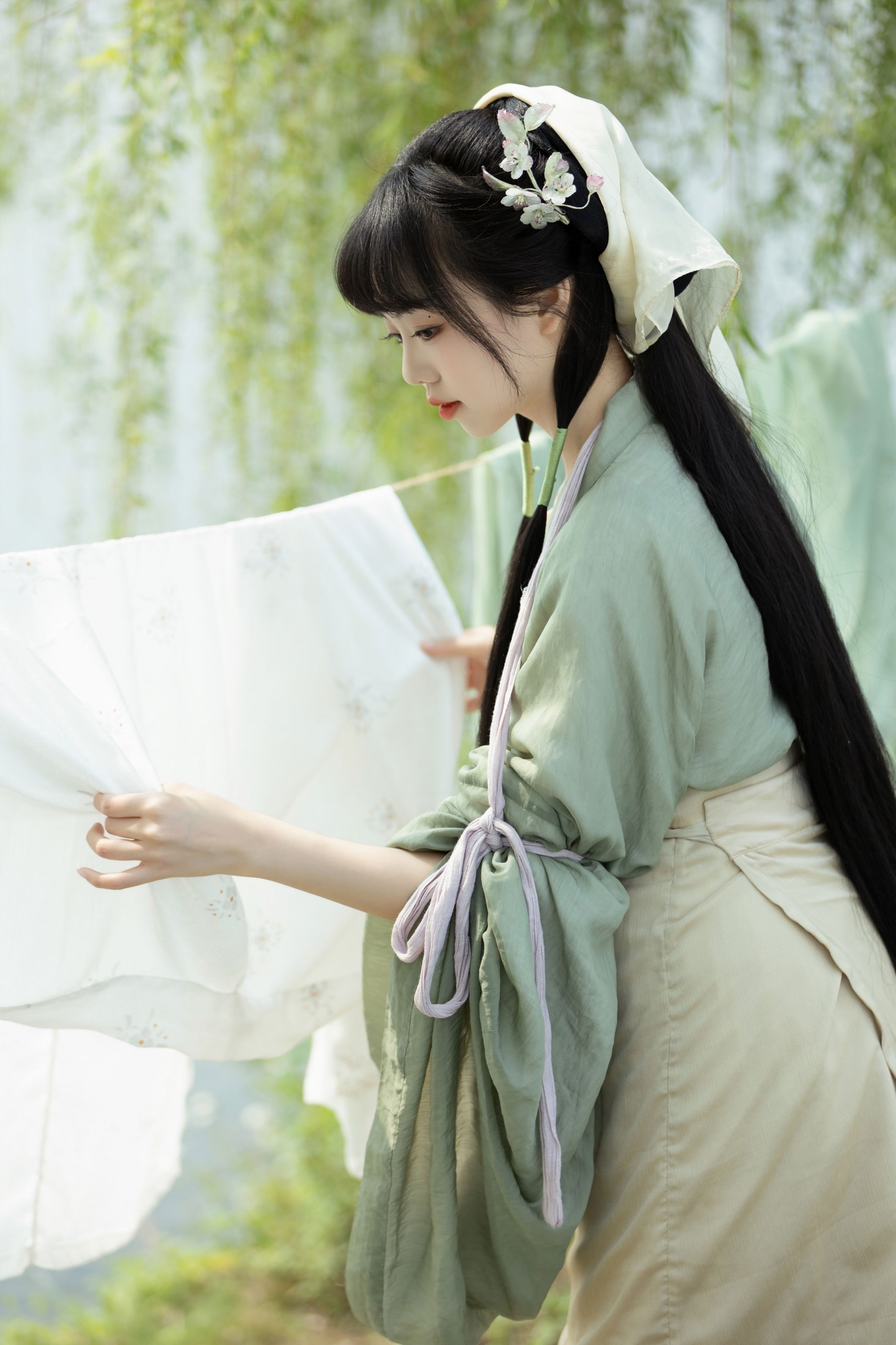 图片[4]-是只琳 – 《一溪新绿》[14P]-COS写真在线网