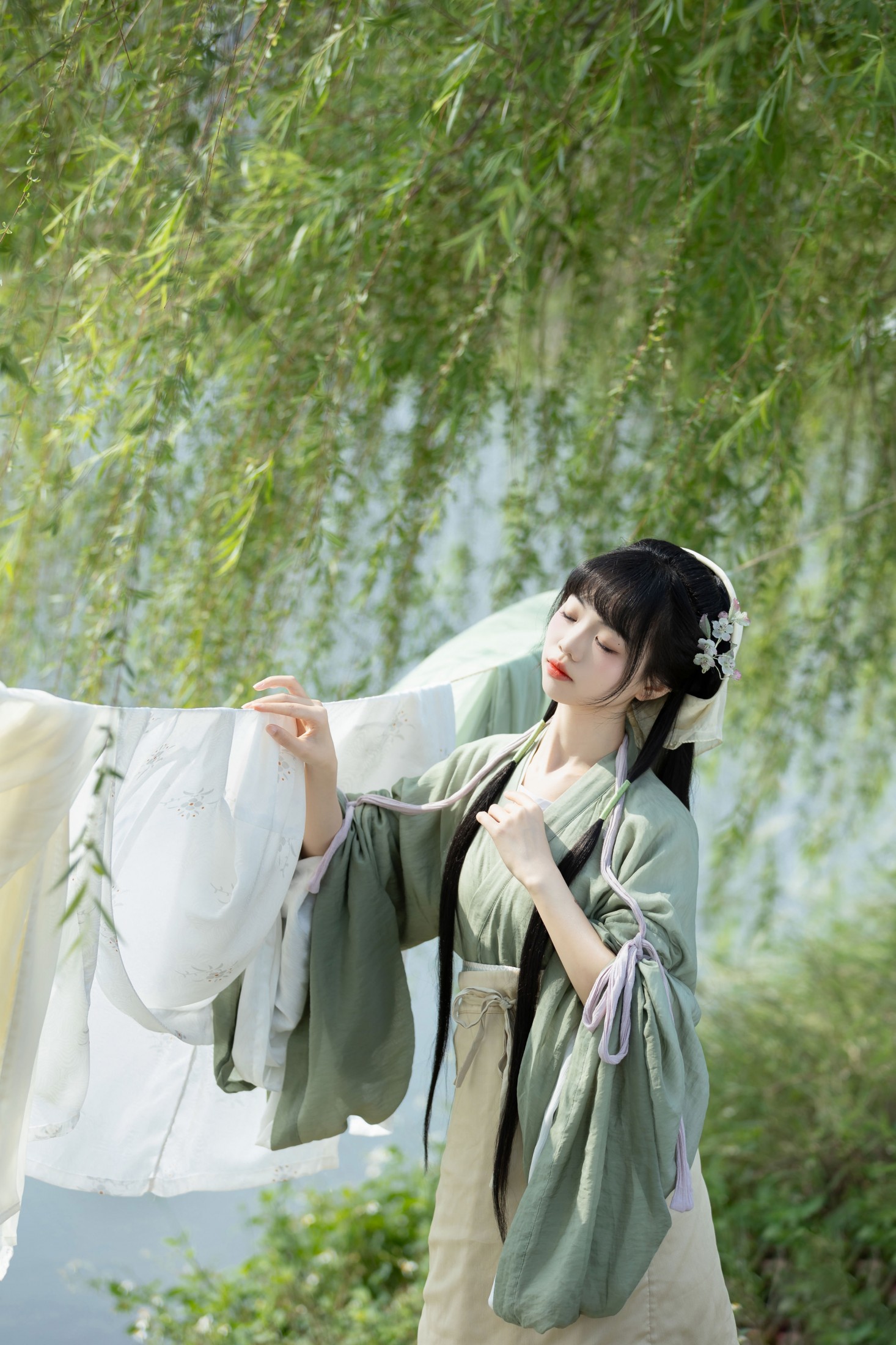 图片[5]-是只琳 – 《一溪新绿》[14P]-COS写真在线网