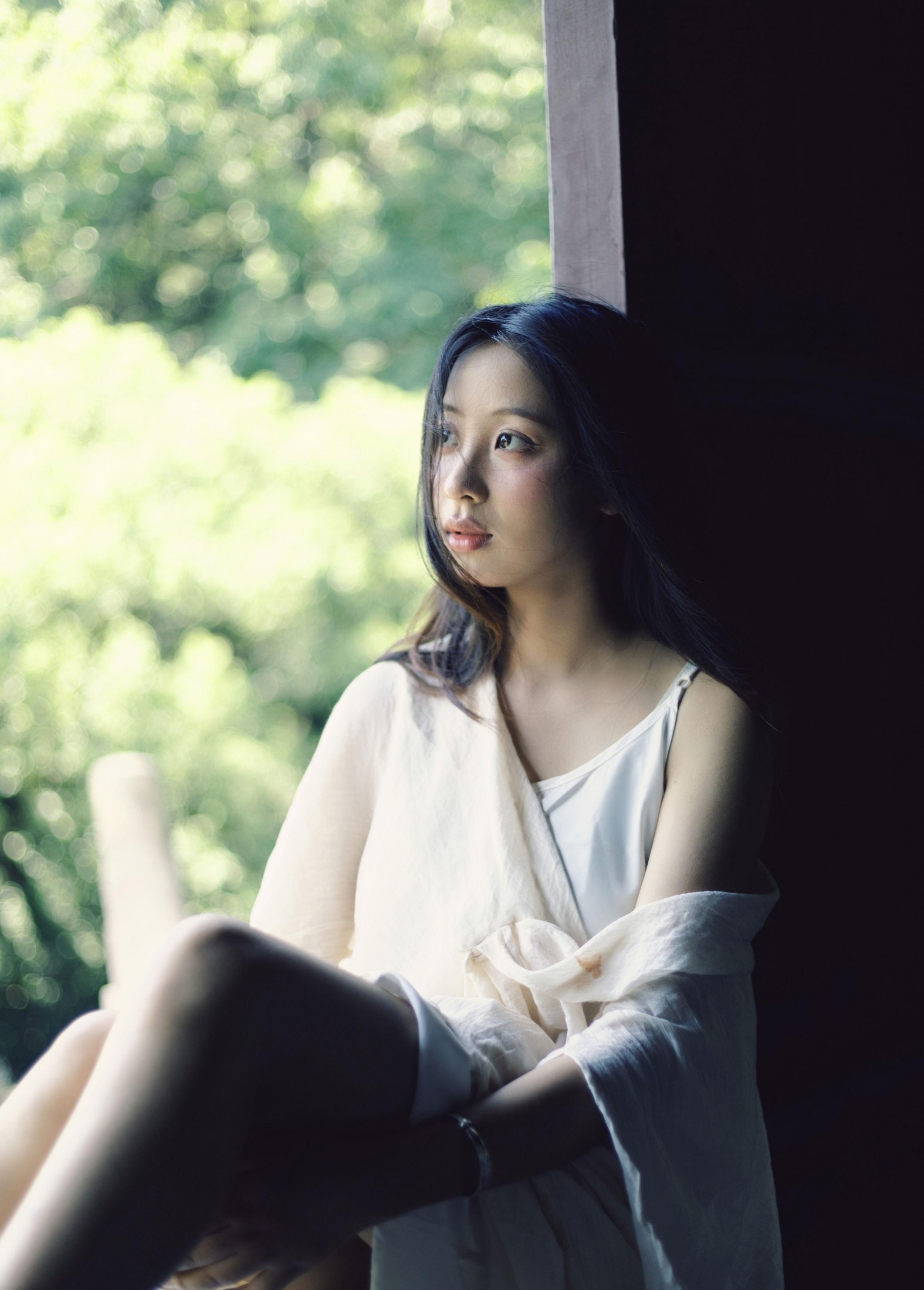 图片[2]-小u – 《六和塔的光影绿意》[35P]-COS写真在线网