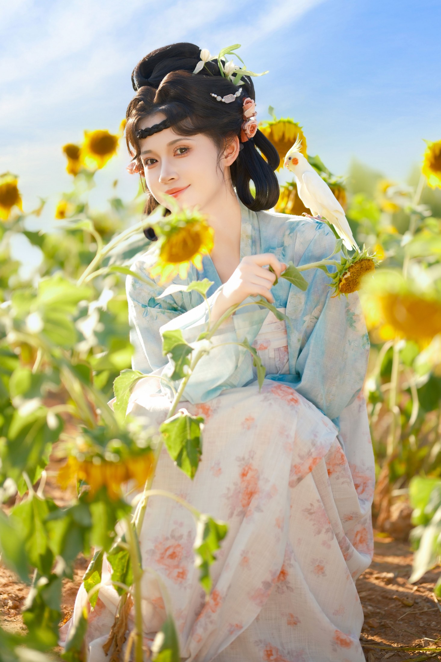 图片[4]-松饼啾啾 – 《向日葵少女》[56P]-COS写真在线网