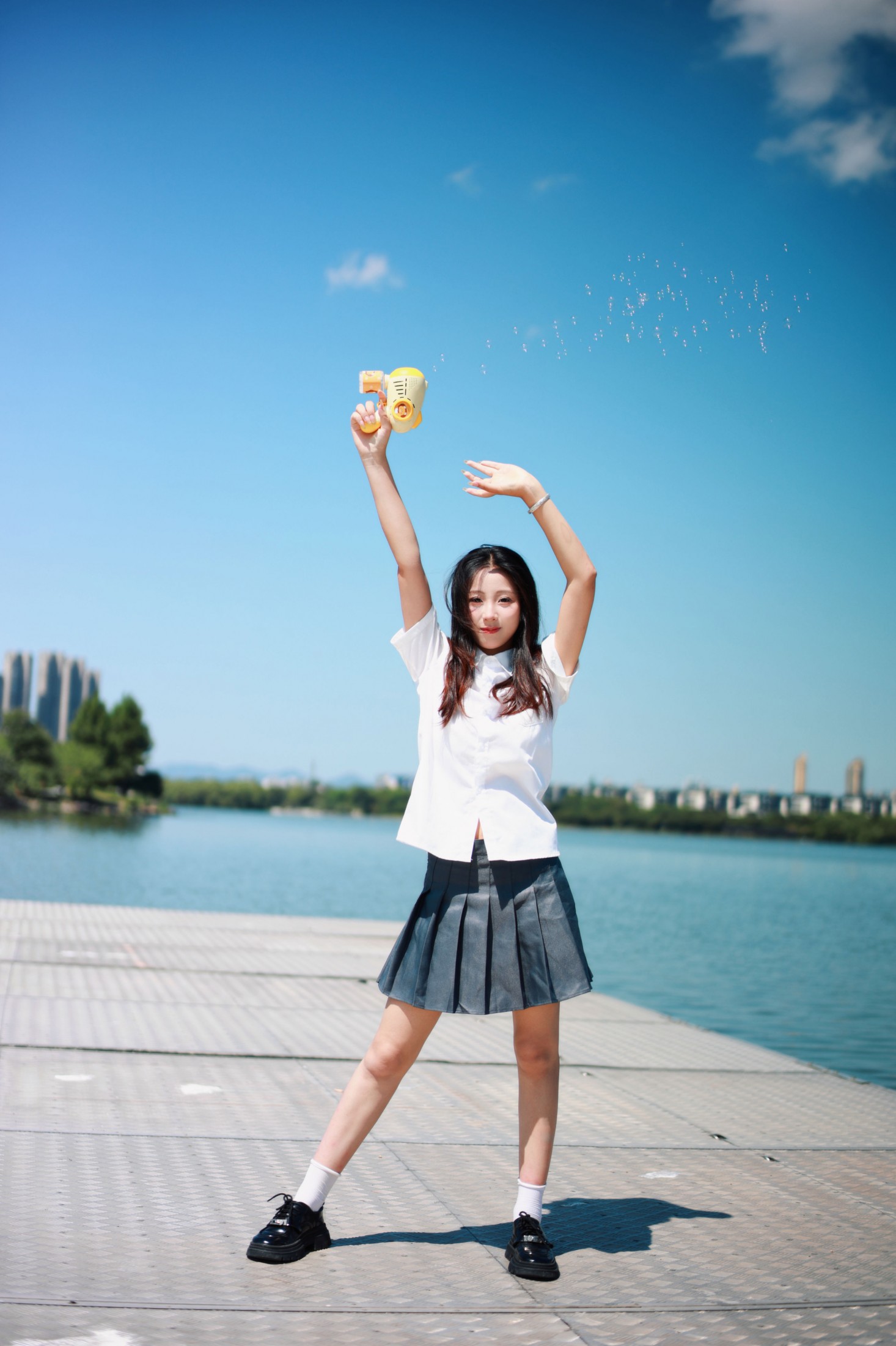 图片[4]-小u – 《湖边日系jk》[33P]-COS写真在线网