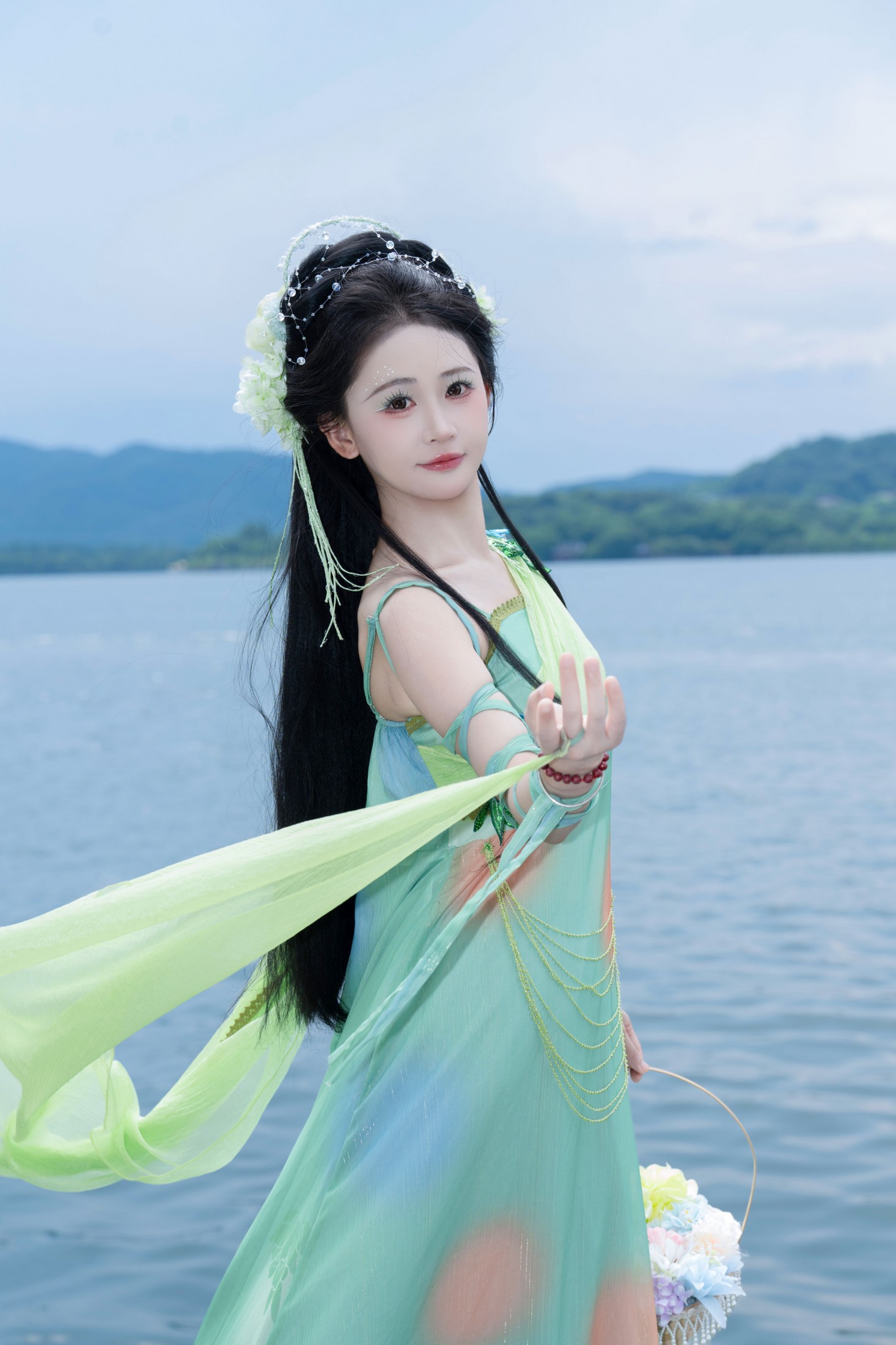 图片[5]-湫一只岁岁 – 《七仙女绿儿》[42P]-COS写真在线网