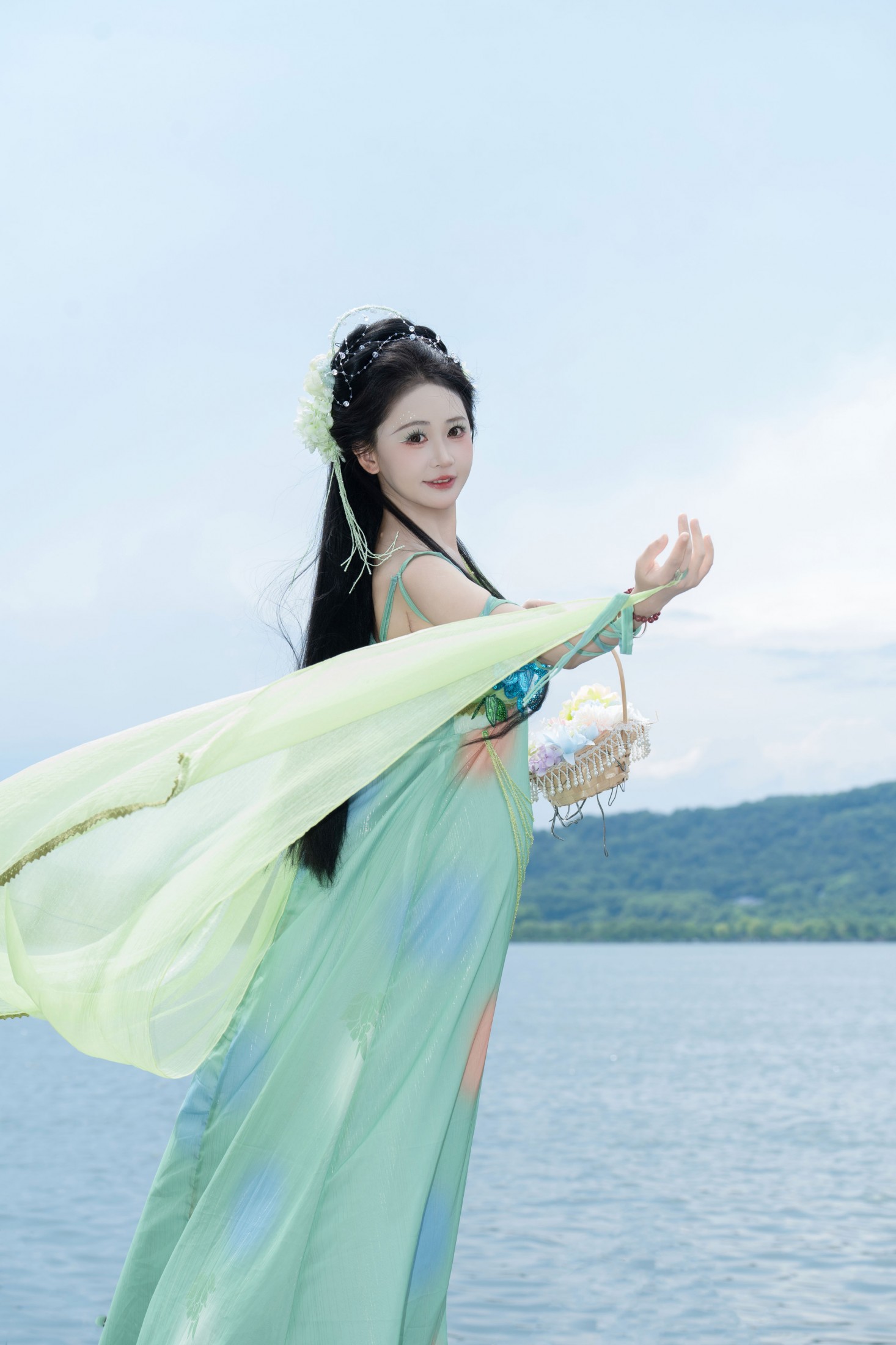 图片[3]-湫一只岁岁 – 《七仙女绿儿》[42P]-COS写真在线网