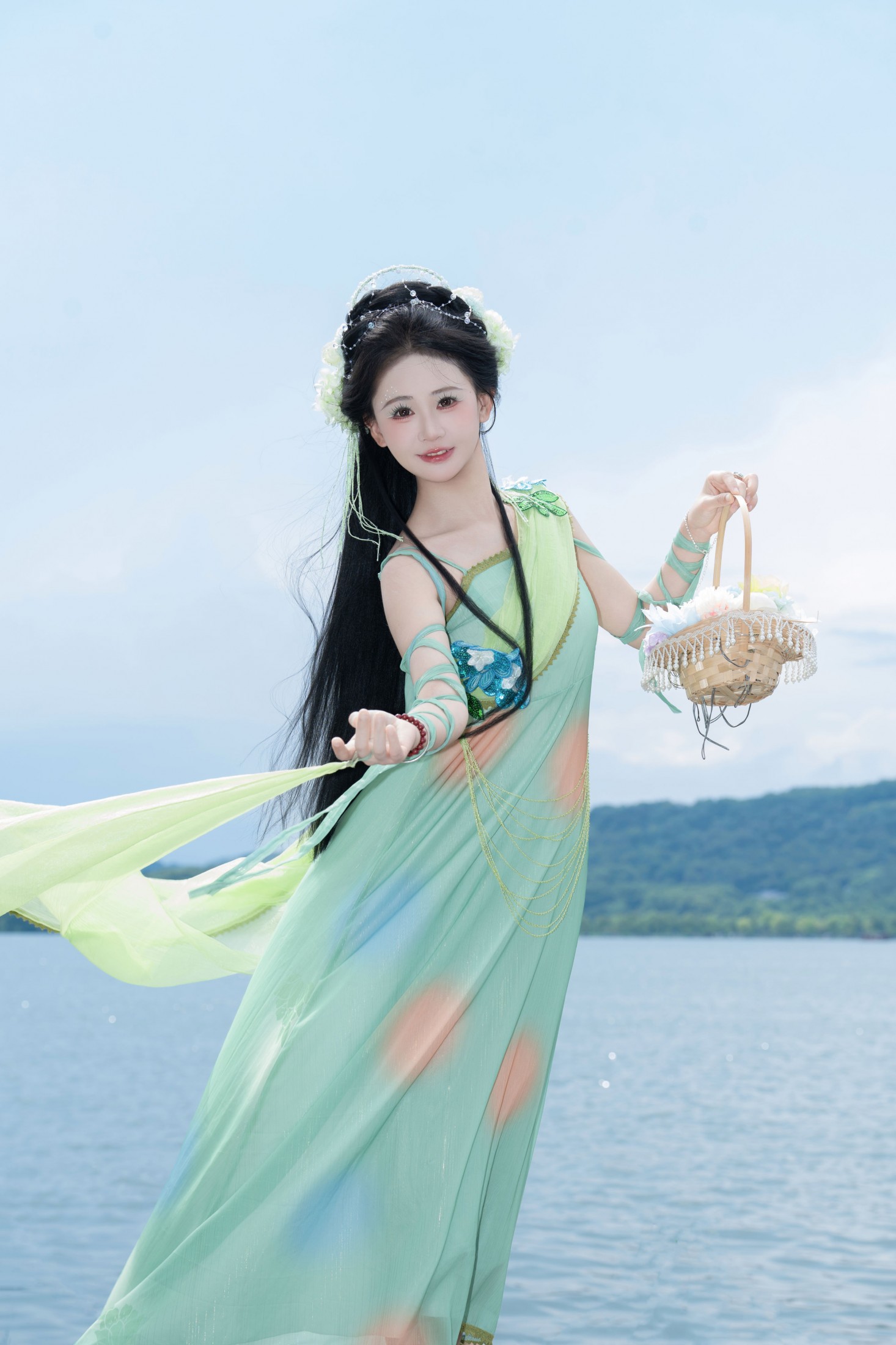 湫一只岁岁 – 《七仙女绿儿》[42P]-COS写真在线网