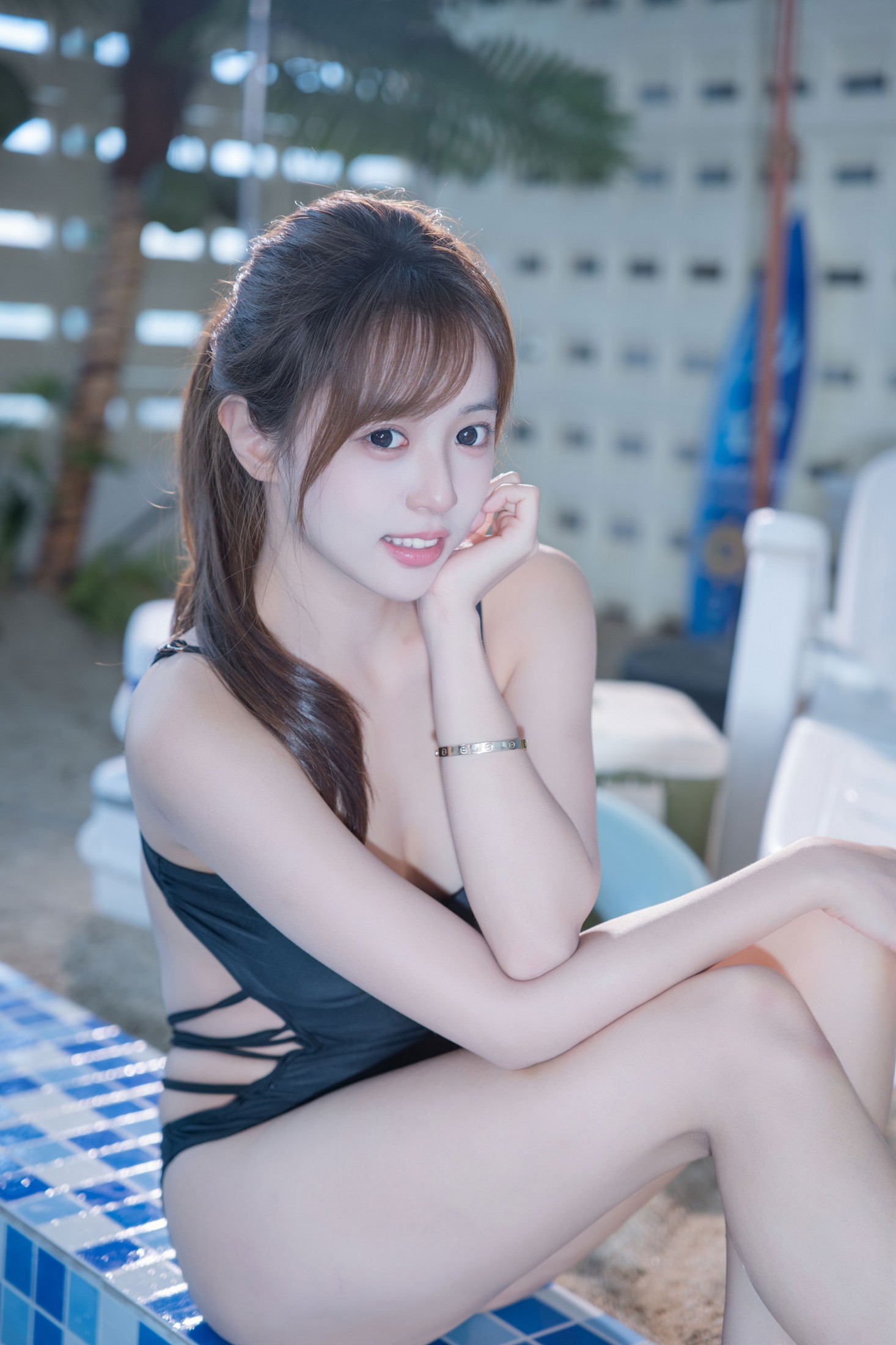 图片[3]-小亿 – 《夏日泳池边的浪漫邂逅》[43P]-COS写真在线网