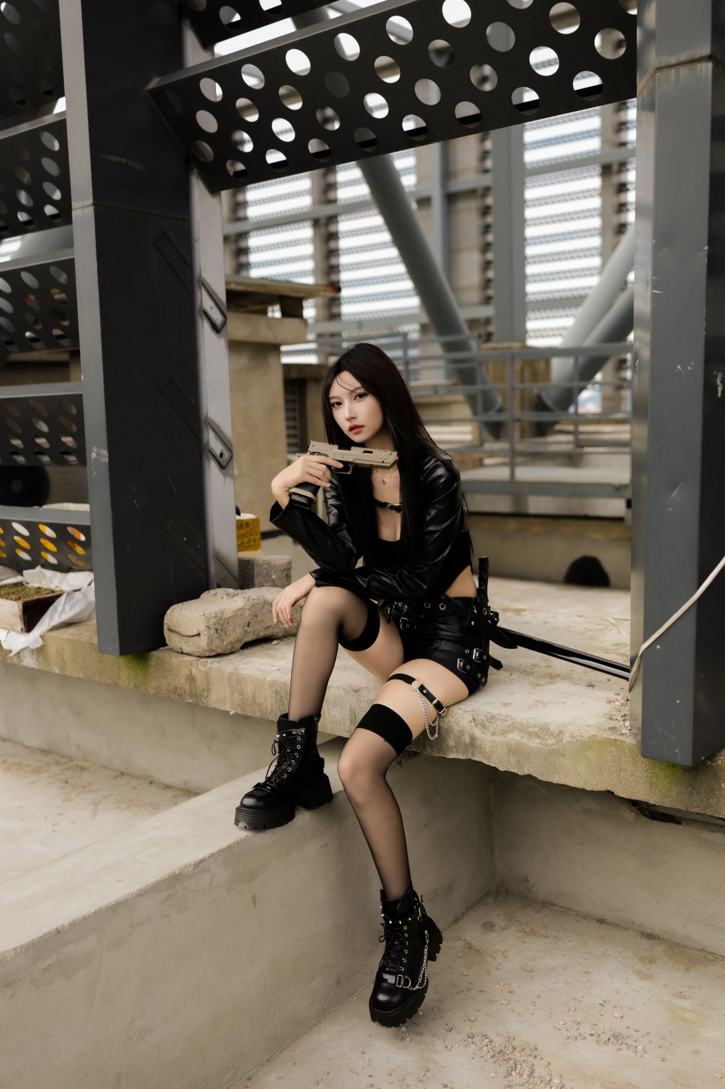 图片[4]-盖盖 – 《战术女神》[30P]-COS写真在线网