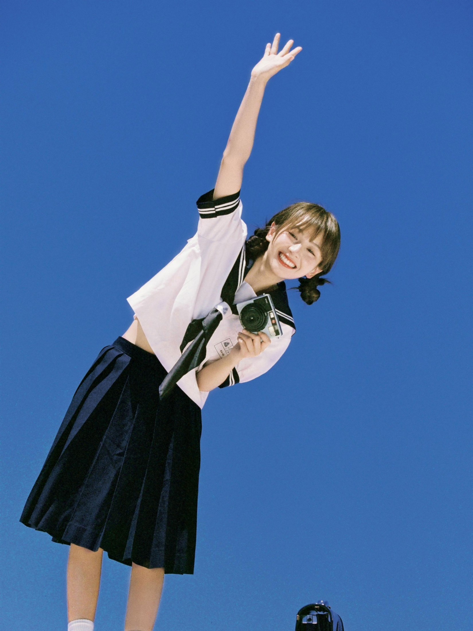 图片[2]-顾林x – 《蓝天制服少女》[15P]-COS写真在线网