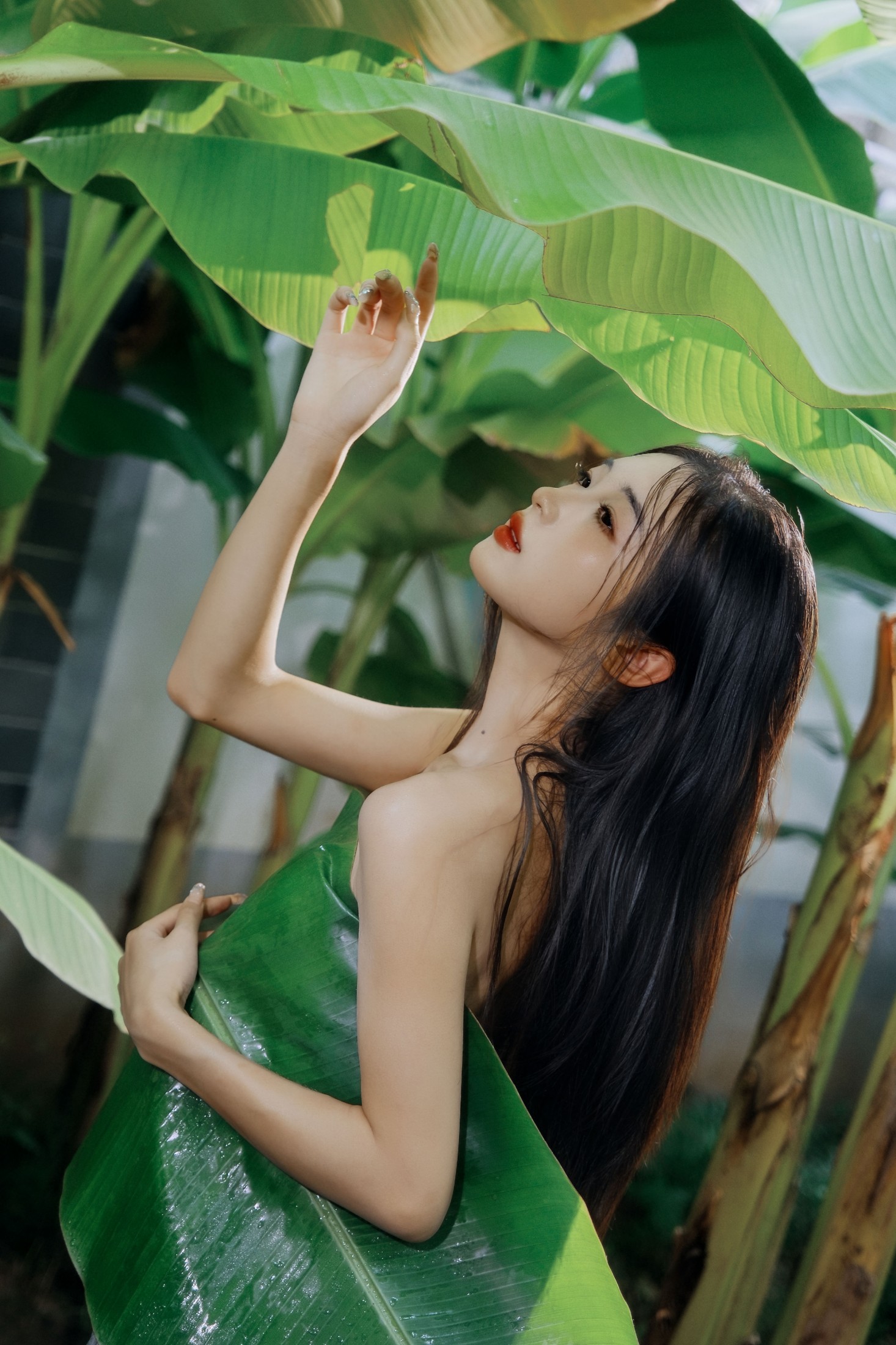 图片[5]-蝴蝶 – 《芭蕉叶下的邂逅》[25P]-COS写真在线网
