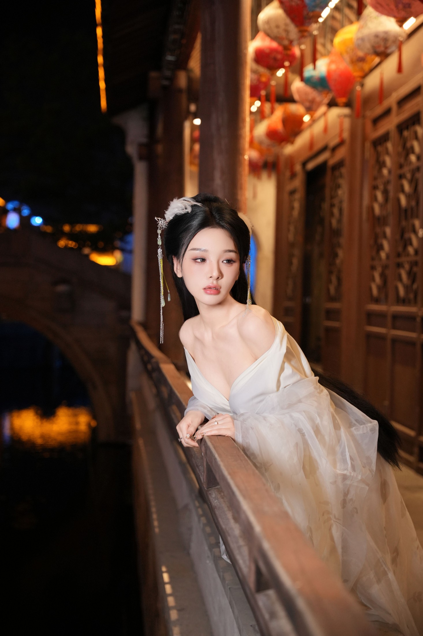 YY – 《夜景汉服》[14P]-COS写真在线网
