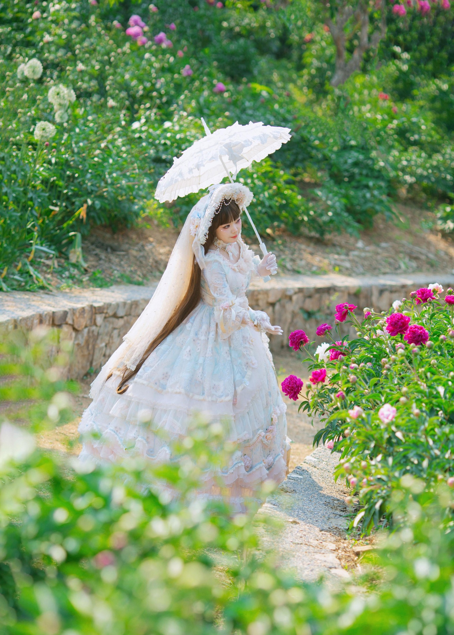 图片[2]-六六 – 《花海之中的洛丽塔之梦》[66P]-COS写真在线网