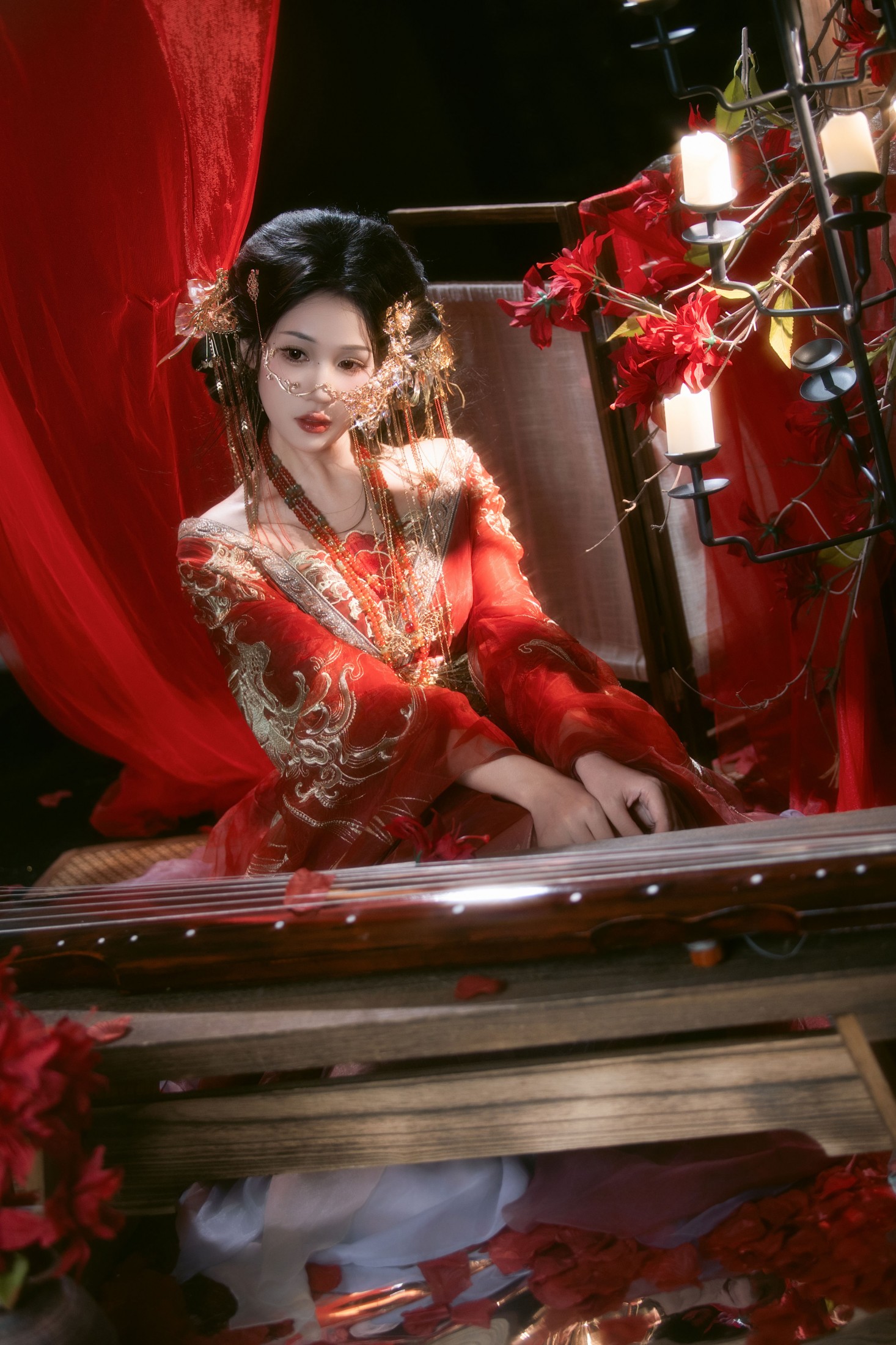 图片[5]-阿程程 – 《红色锦鲤》[14P]-COS写真在线网