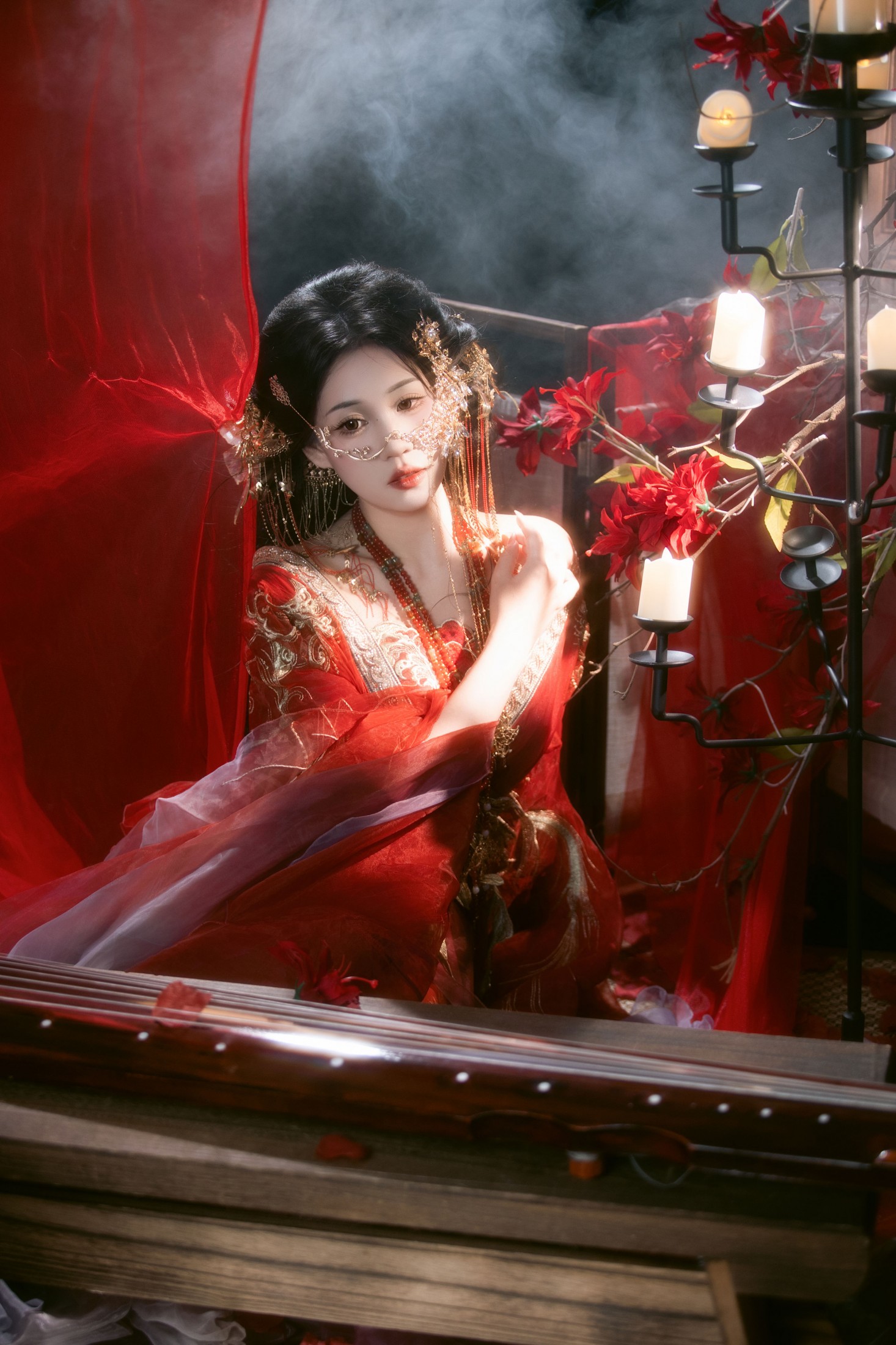 图片[3]-阿程程 – 《红色锦鲤》[14P]-COS写真在线网