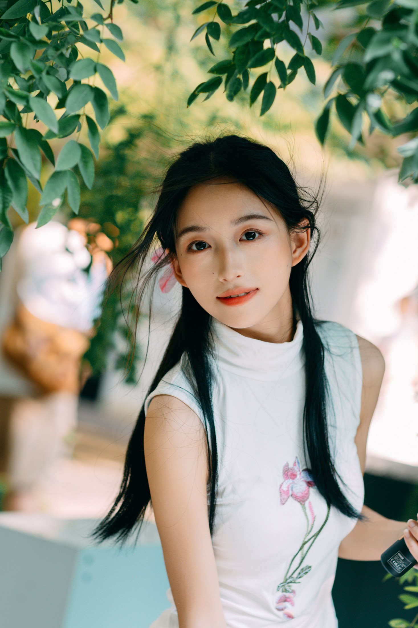图片[4]-林淼鑫 – 《杜鹃粉紫映白衫》[40P]-COS写真在线网