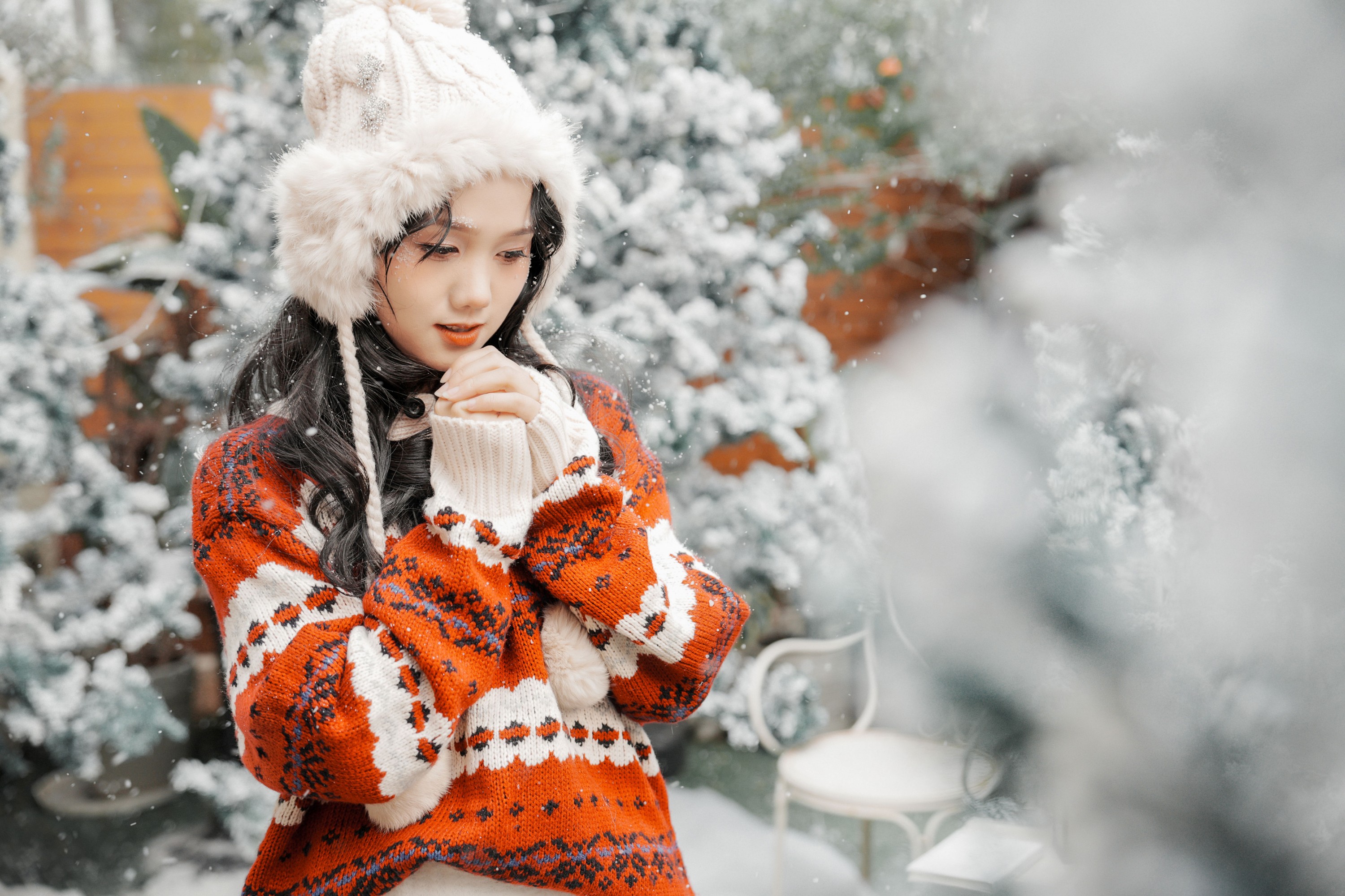 图片[4]-小清 – 《圣诞人像拍照》[27P]-COS写真在线网