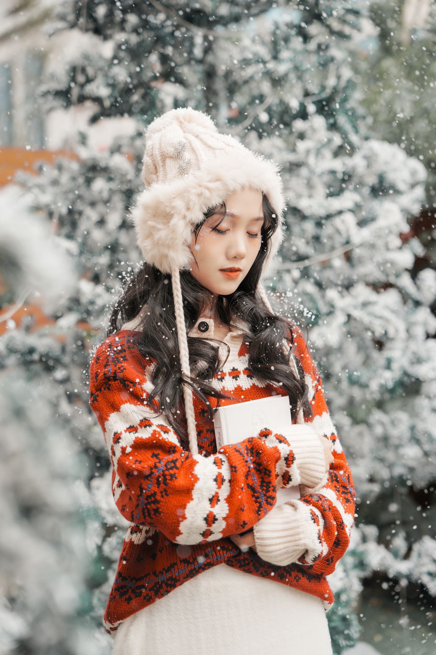 小清 – 《圣诞人像拍照》[27P]-COS写真在线网