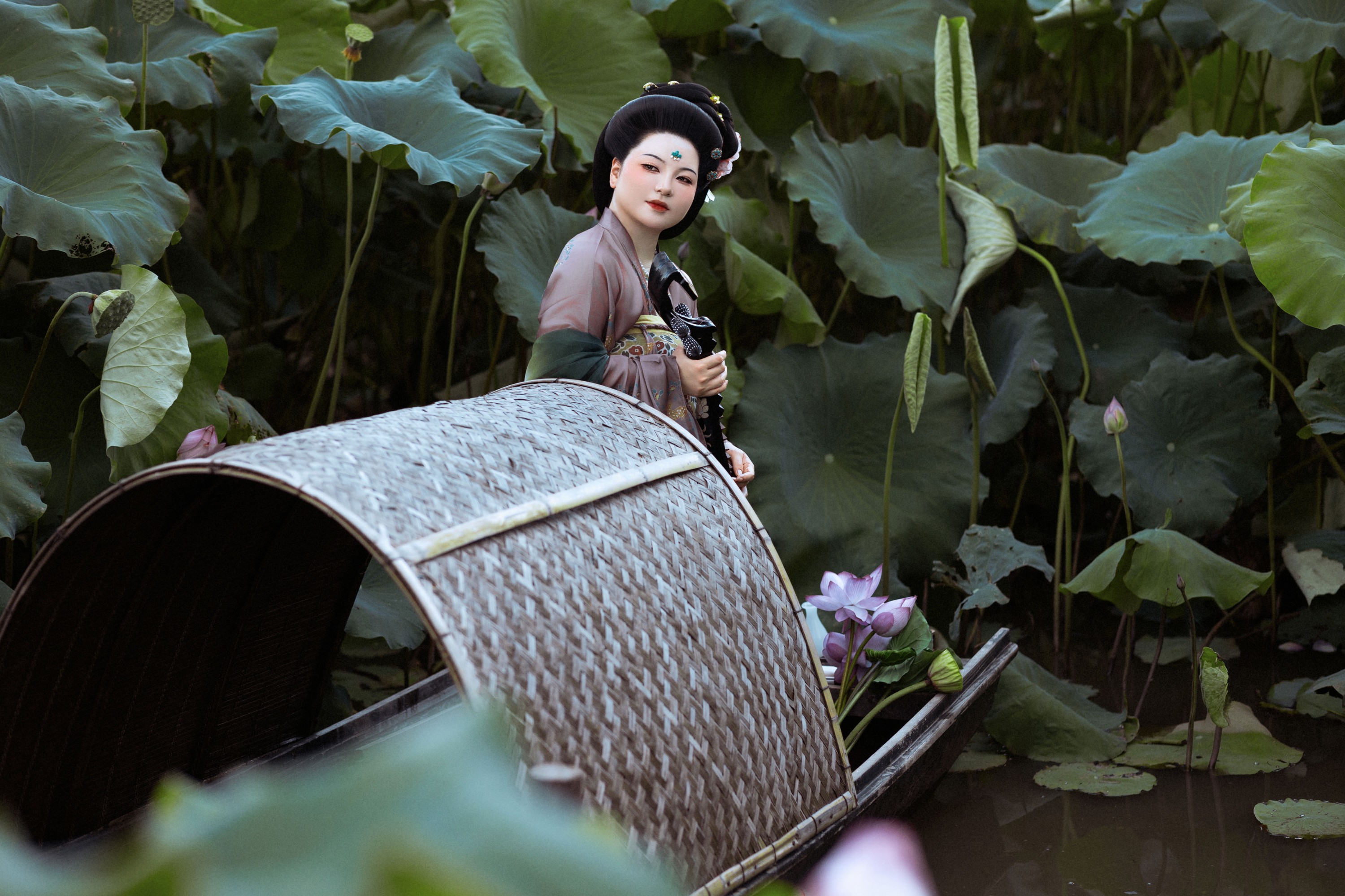 图片[5]-漫漫谣 – 《泊舟藕塘》[39P]-COS写真在线网