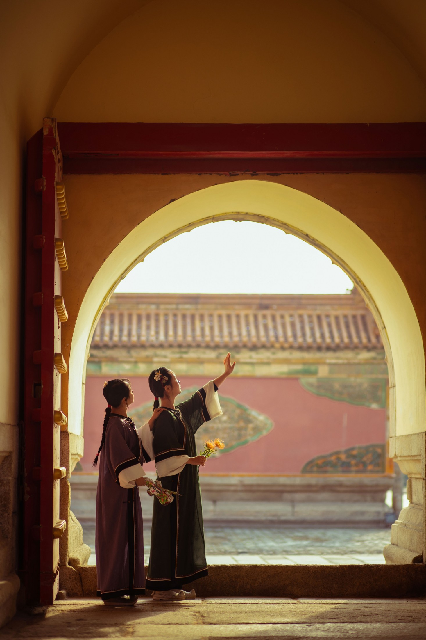 刘七七 紫千 – 《宫女谈往录》[18P]-COS写真在线网