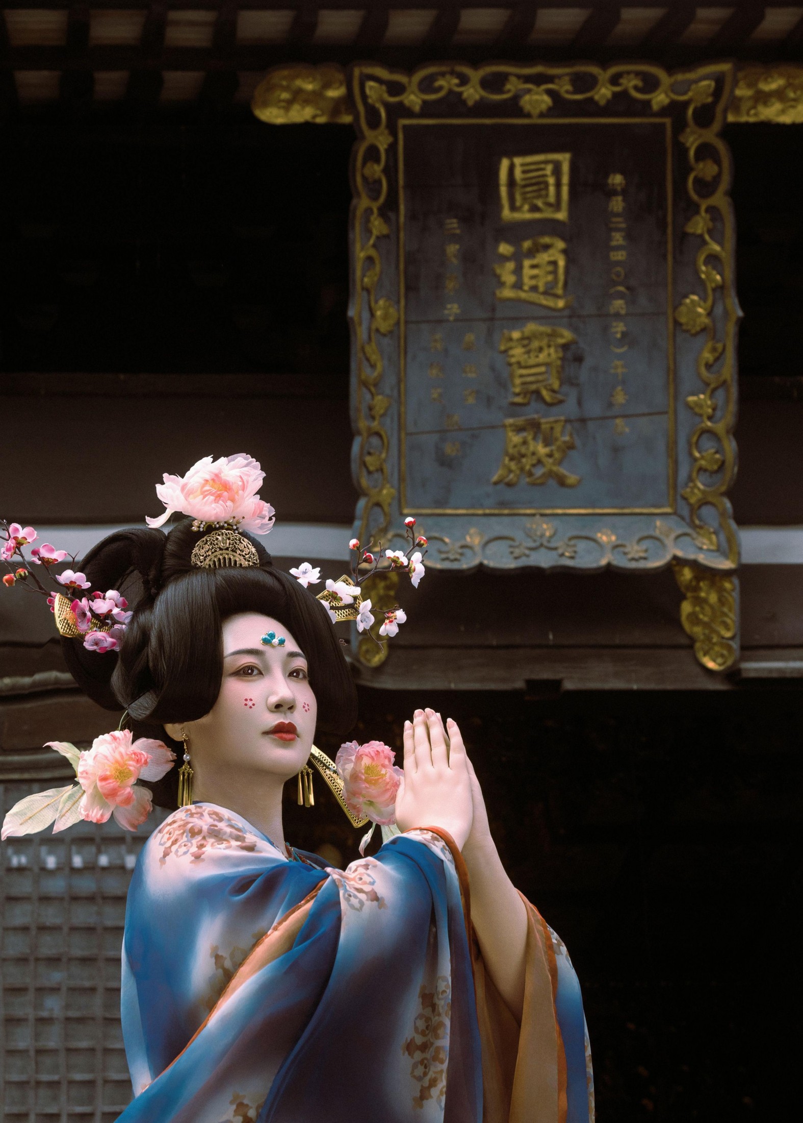 图片[2]-悦烨未央 – 《引路菩萨图复原》[47P]-COS写真在线网