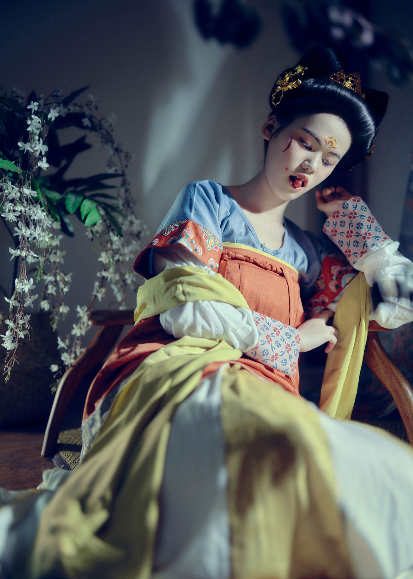 图片[4]-明明/栗子 – 《梦回初唐》[20P]-COS写真在线网