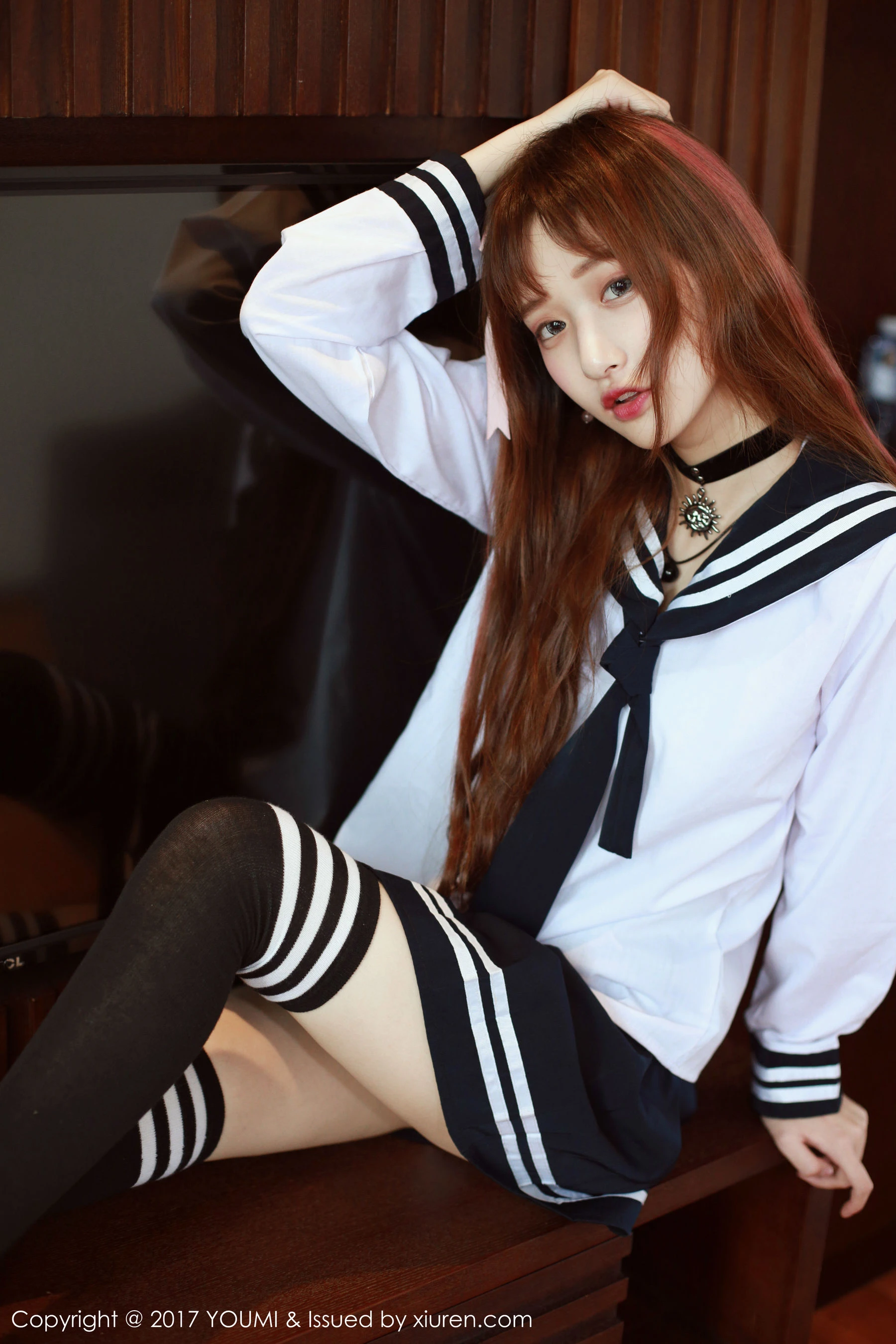 little贝壳《校服小萝莉》 尤蜜荟YouMi Vol.046-COS写真在线网