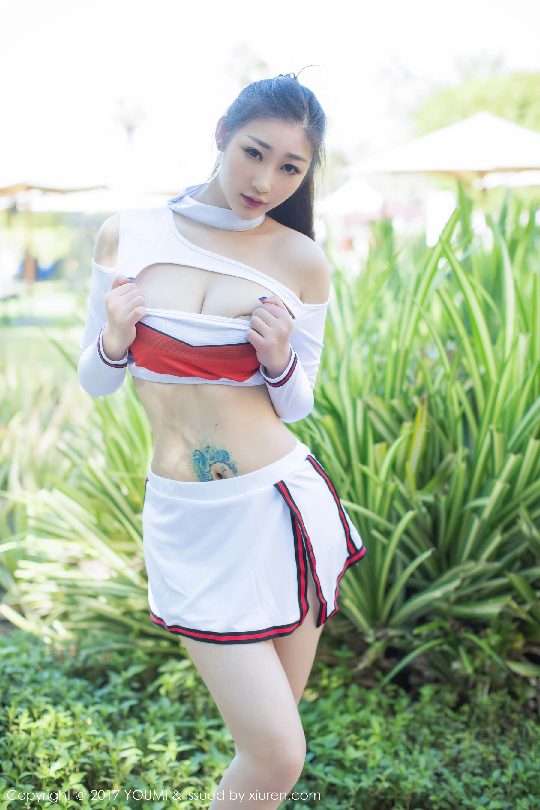 图片[5]-妲己_Toxic《制服+真空金属链》 尤蜜荟 VOL.090-COS写真在线网