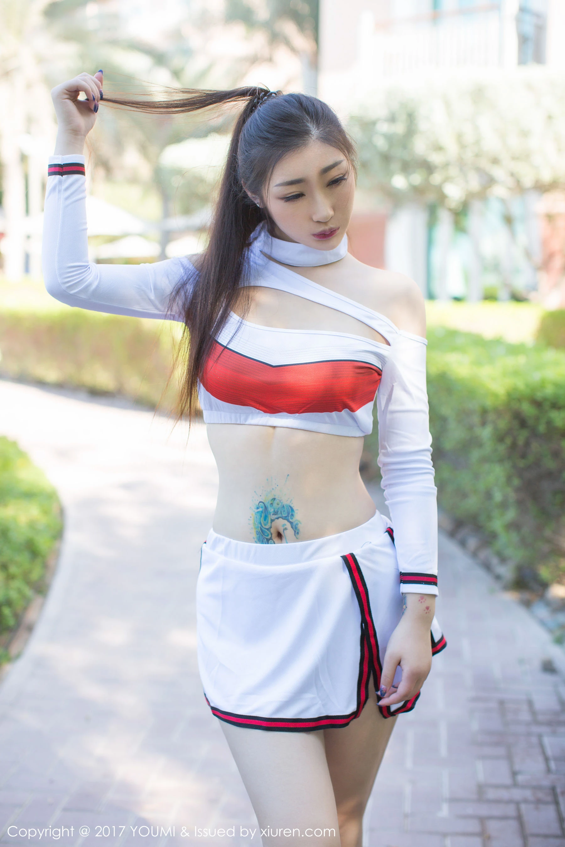 妲己_Toxic《制服+真空金属链》 尤蜜荟 VOL.090-COS写真在线网